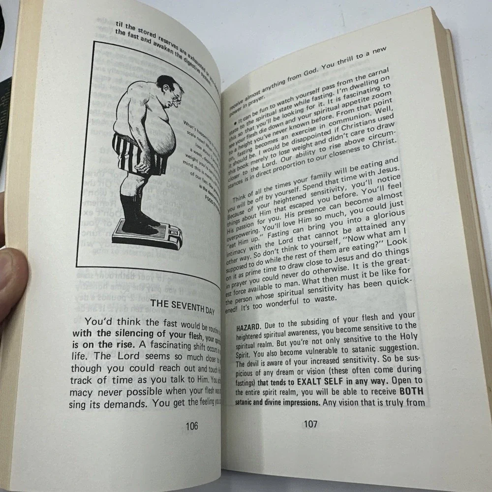 C.S Lovett Help Lord The Devil Wants Me Fat Book Softcover 1977